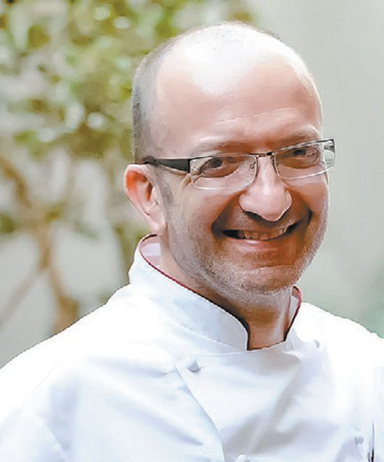 O chef italiano Salvatore Loi