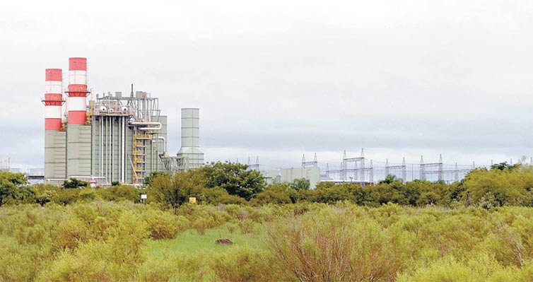 Usina de Uruguaiana (RS); preo da produo de energia no local  quase o triplo da mdia nacional das trmicas a gs