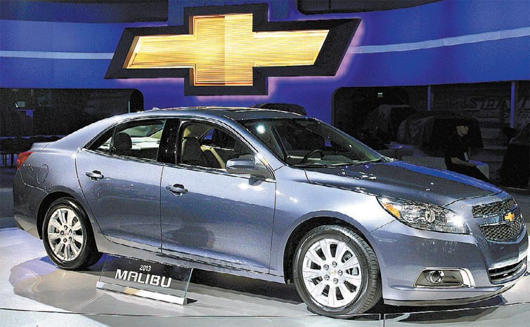Malibu 2012; Chevrolet convocou recall por problemas de mau contato que podem causar colises