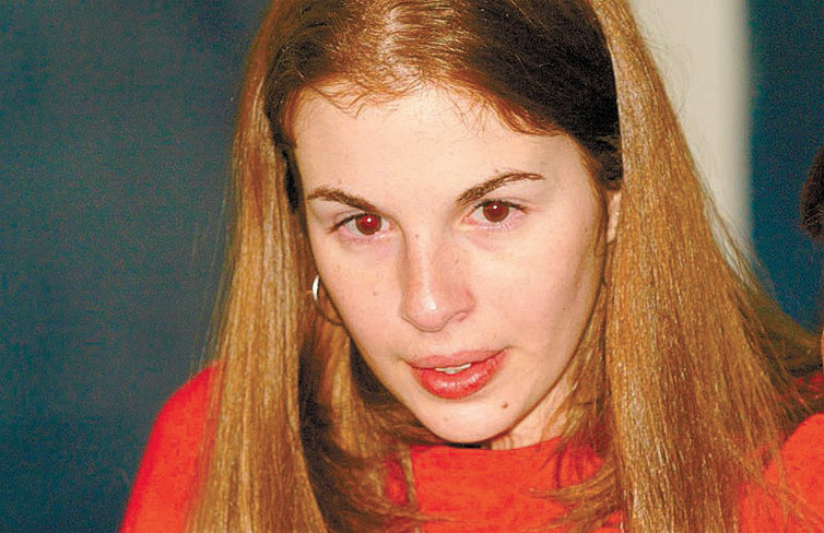 Suzane von Richthofen, que foi condenada a 38 anos e seis meses de priso pela morte dos pais, em outubro de 2002