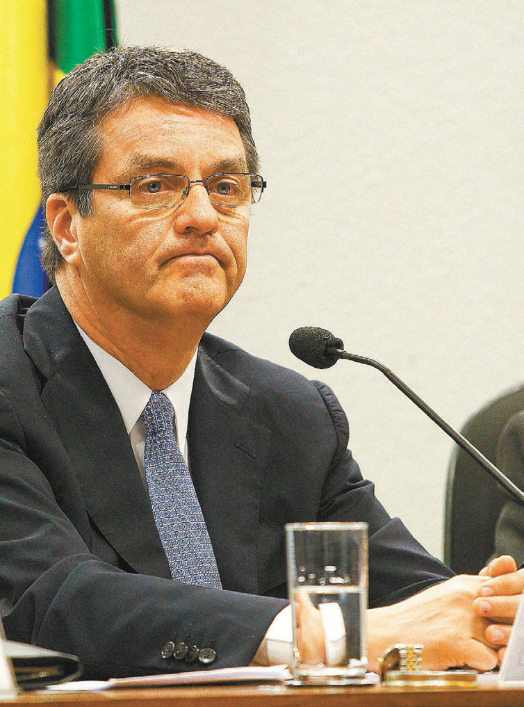 O brasileiro Roberto Azevdo, diretor-geral da OMC