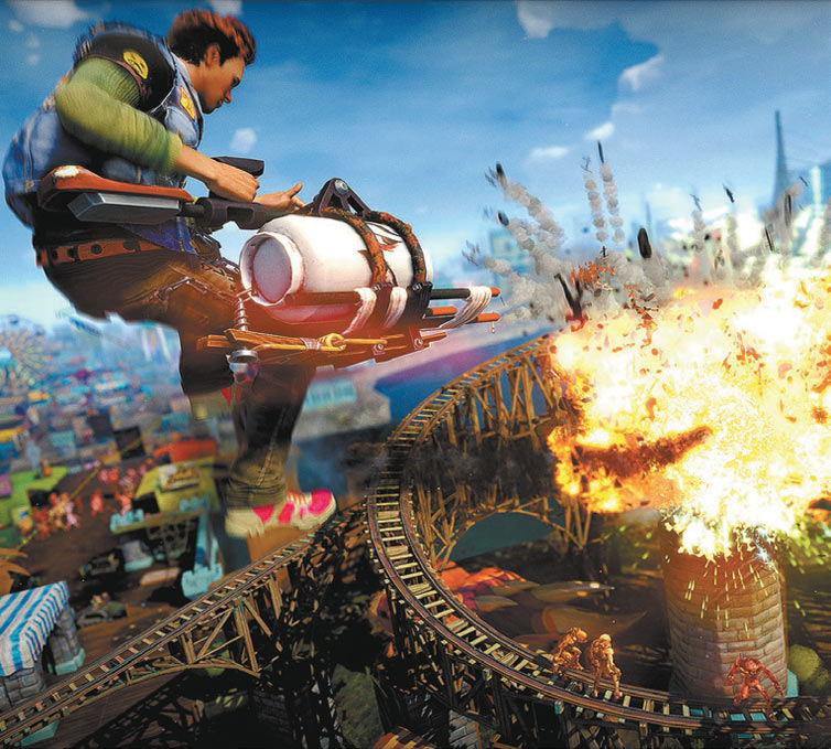 Game 'Sunset Overdrive', para Xbox One, é ode ao 'nonsense' - 28/10/2014 -  Tec - Folha de S.Paulo