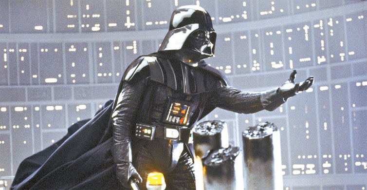 Darth Vader em cena de 'Star Wars - O Imprio Contra-ataca'