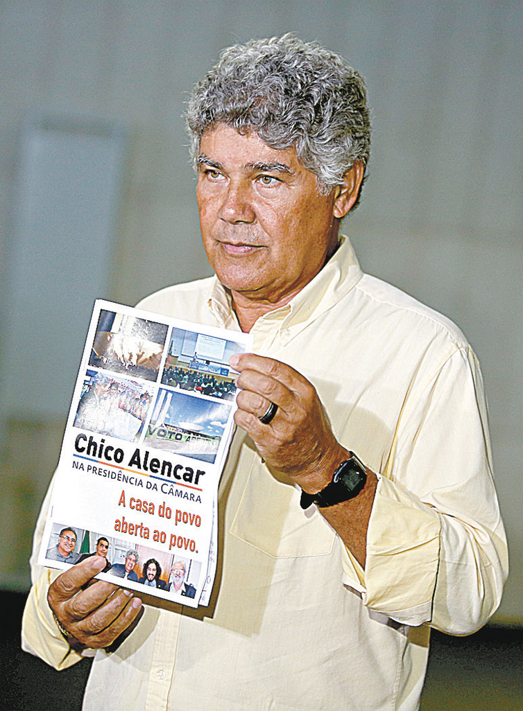 Chico Alencar, líder do PSOL na Câmara dos Deputados