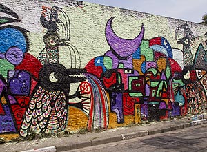 Baixo Ribeiro indica obras de artistas da Choque Cultural que podem ser vistas nas ruas de So Paulo