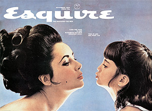 Elizabeth Taylor na capa da "Esquire"