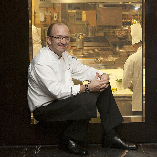 Chef Salvatore Loi (foto) do restaurante Fasano; local foi eleito o melhor italiano das Américas Central e do Sul