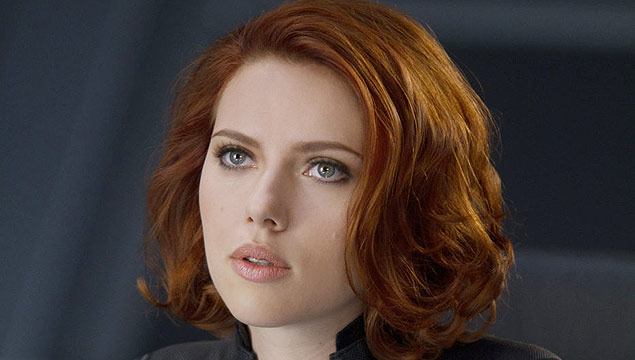 Scarlett Johansson caracterizada como Natasha Romanoff, a Viva Negra dos cinemas