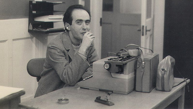 Vladimir Herzog na redação, em 1966