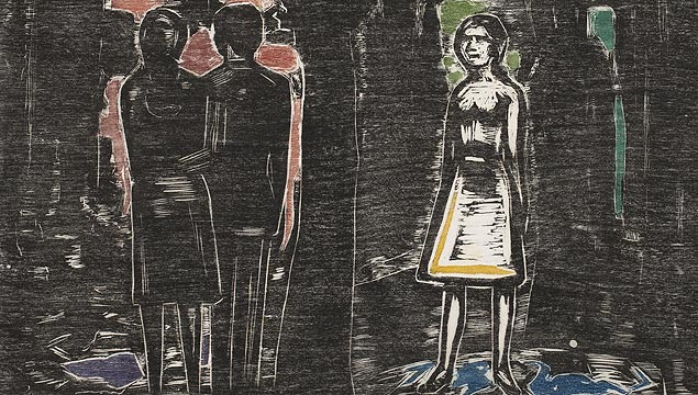 "Sonâmbula" (sem data) está entre as obras na maior retrospectiva do expoente do expressionismo no Brasil Oswaldo Goeldi