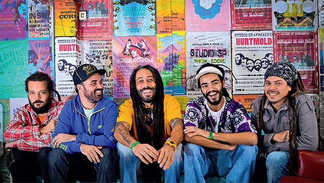 Banda de reggae Veja Luz (foto), de Taboo da Serra, lanou seu primeiro disco no Studio SP Baixo Augusta em junho