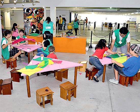 Sabina - Escola Parque do Conhecimento oferece oficinas de pipas, de relgio de sol e de arte rupestre