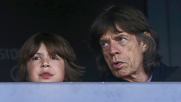 Mick Jagger e Lucas