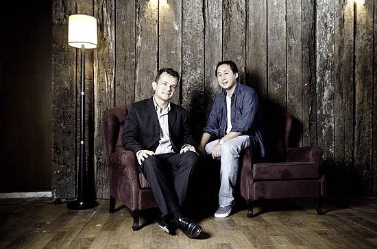 Anderson Ricardo e Zhu Yang da Outlaws: investimento de R$ 8 milhões na casa
