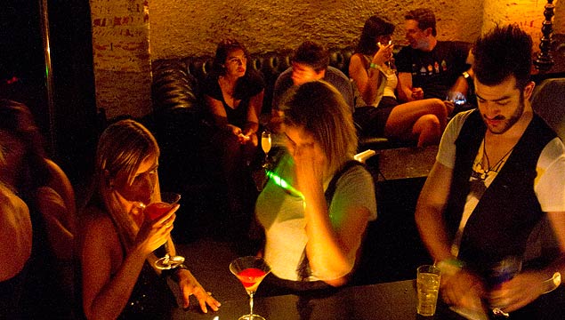 O Bar Secreto, que fica em Pinheiros, na zona oeste da cidade