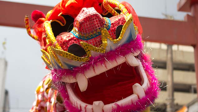 Dragões vão desfilar durante a Festa do Ano Novo Chinês, na Liberdade, neste fim de semana