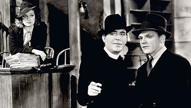 Cena do filme "Anjos de Cara Suja" (1938), do diretor Michael Curtiz