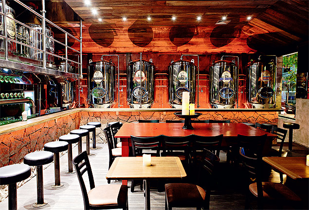 Um dos ambientes da Karavelle, novo bar que servirá chopes artesanais vindos do interior de São Paulo