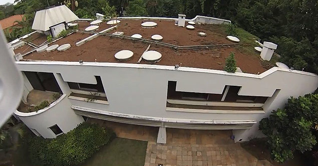 Casa de R$ 25 milhes no Jardim Amrica vista por um drone