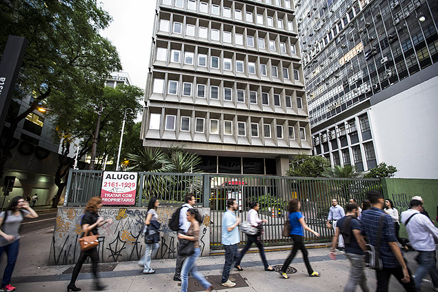 Prdio do banco Panamericano, na avenida Paulista
