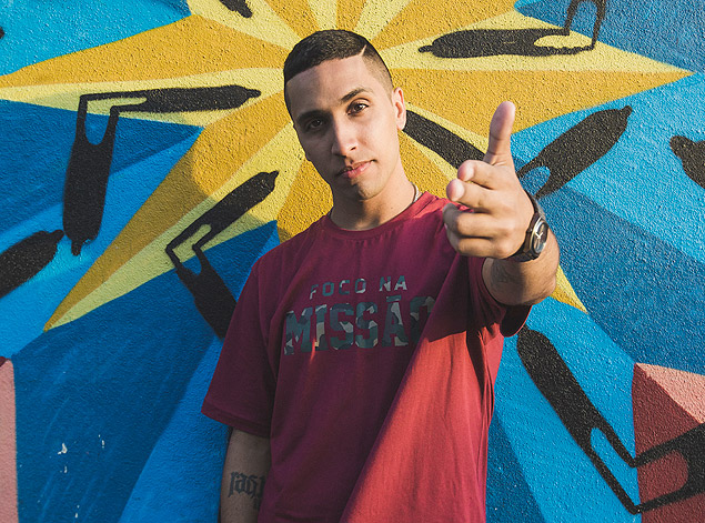 O rapper Rashid em Lauzane Paulista, em So Paulo, onde vive desde que nasceu