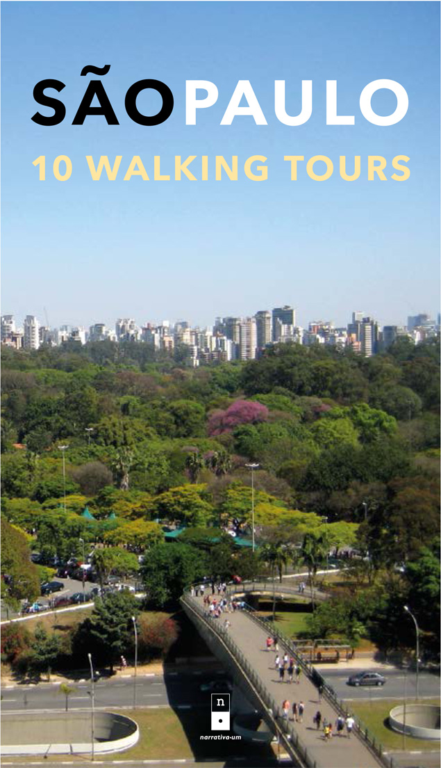 Capa do guia "So Paulo 10 Walking Tours", lanado na semana passada