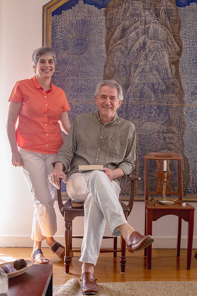 Marília Scalzo e Celso Nucci, autores do livro "Grande Hotel Ca'd'Oro", que será lançado neste mês e conta a história do tradicional hotel