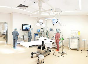 Centro cirúrgico do Hospital do Albert Eistein, unidade de Perdizes – Ramede Felix