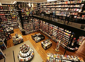Loja da rede Saraiva que vende livros, filmes, games e itens de papelaria – Divulgação