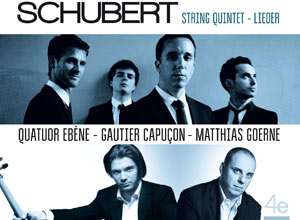 Capa do disco Schubert