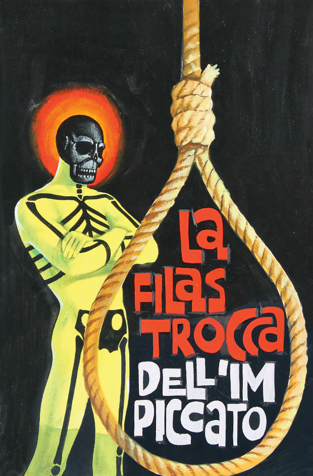 Capa de "Kriminal" (1966), quadrinho de Luigi Corteggi
