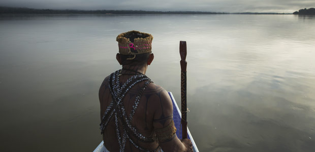 Depois de paralisar obras da usina do Xingu, ndios mundurucus querem evitar a construo da hidreltrica So Luiz no rio Tapajs