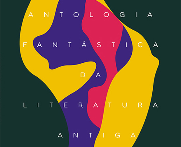Capa do livro "Antologia Fantstica da Literatura Antiga", organizado por Marcelo Cid e publicado pela editora Ateli