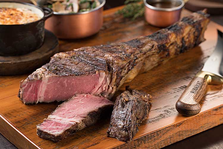 O steak 60, corte especial do Rubaiyat
