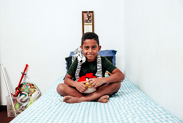 So Paulo, SP, Brasil, 07-09-2017: Dia das crianas revista sopaulo. Joo Paulo Ferreira, 9 anos. (foto Gabriel Cabral/Folhapress)