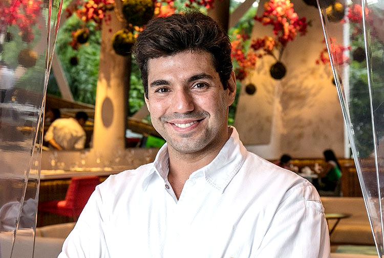 O chef Felipe Bronze, do Oro