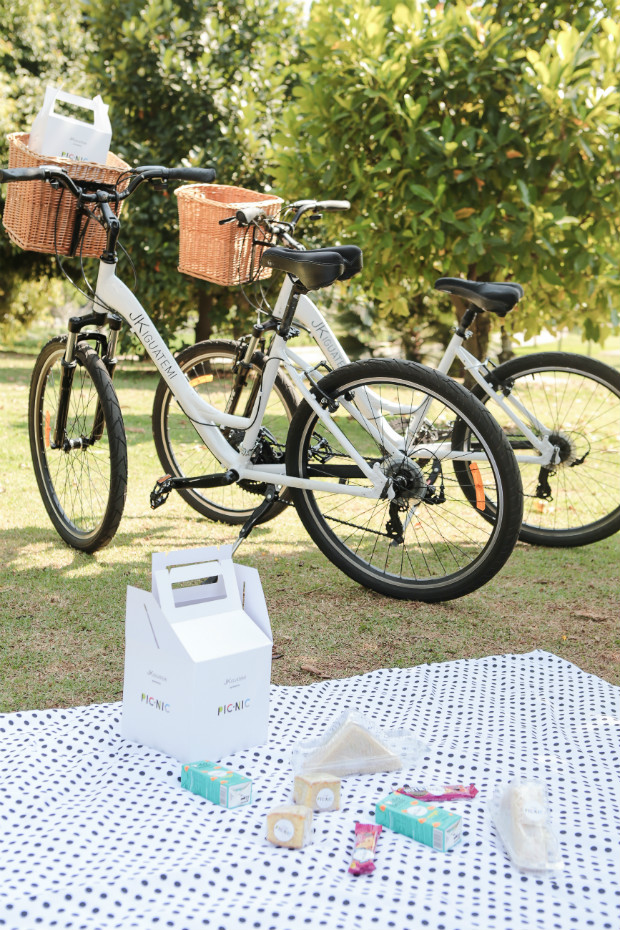 Bicicletas do JK Iguatemi podem ser alugadas para passeio que inclui piquenique