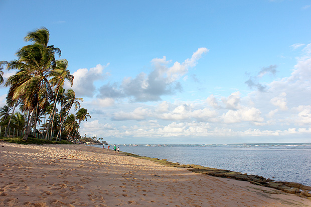 Com mar azul-esverdeado, Praia do Forte  opo certeira no litoral norte da Bahia (3)