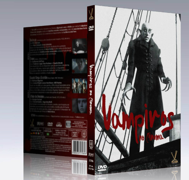 Caixa de filmes "Vampiros no Cinema"