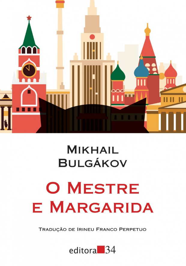 Capa do livro "O Mestre e Margarida", que ganhou nova traduo do russo