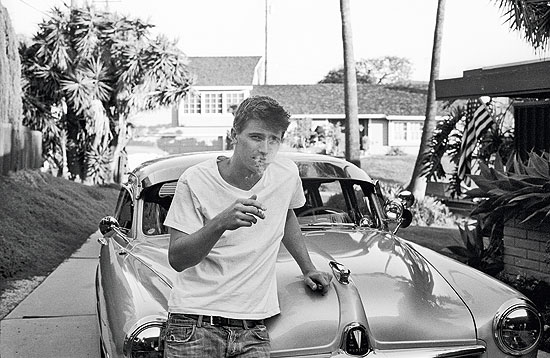 Garrett Hedlund, fotografado pelo diretor Walter Salles anos antes das filmagens de "Na Estrada"
