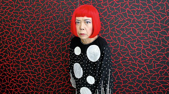 A artista plstica Yayoi Kusama