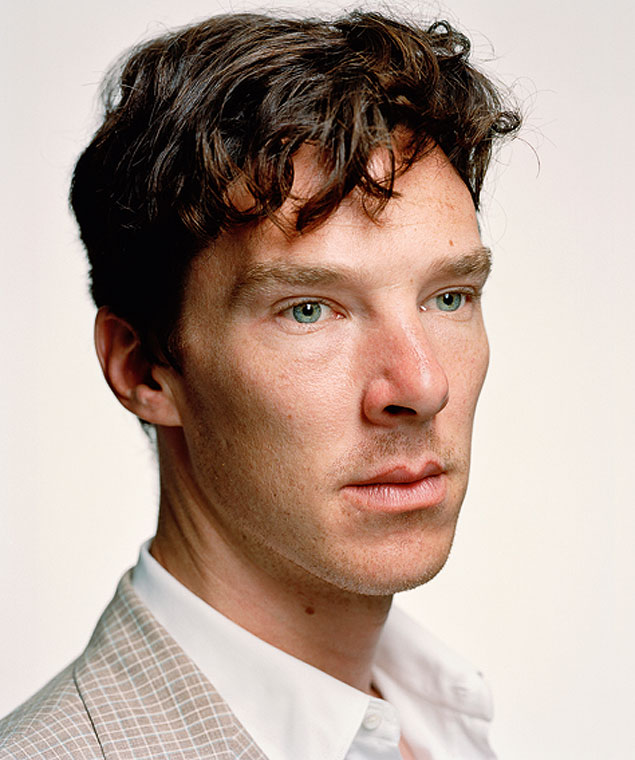 Actor Benedict Cumberbatch poses for a portrait shoot in London on July 6, 2010.