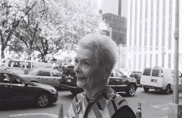 Betty Hallbreich, 87, vendedora da loja de luxo Bergdorf Goodman