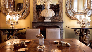Interior da casa que pertenceu a Coco Chanel Divulgação