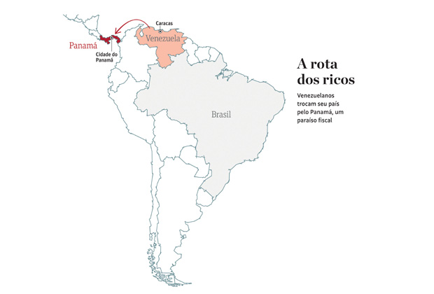  A rota dos ricos:Venezuelanos trocam seu pas pelo Panam, um paraso fiscal