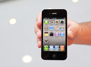 iPhone 4, da Apple, smartphone que apresenta 93% de satisfao, segundo pesquisa realizada em julho de 2010
