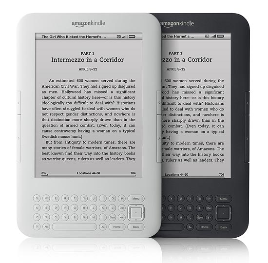 Kindle Wi-Fi, terceira gerao do e-reader da Amazon