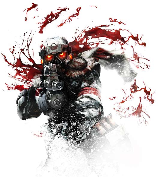 Arte de Killzone 3, jogo de tiro que sai para Playstation 3 em 2011 com áudio e texto em português