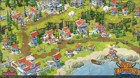 Tela de prvia do Age of Empires Online; jogo, que ser exclusivo para PC, apostar em jogabilidade social